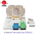 4 Port Sc Fiber Optic Cable Termination Box (PTB012)